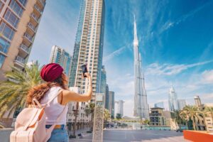 Traveler exploring with Flair Travel & Holidays – Best Travel and Tour Company in Pakistan
